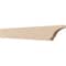 Ekena Millwork 2in. W x 4in. H x 28in. L Moab Woodgrain TimberThane Rafter Tail, Primed Tan RFTUR02X04X28MOARCPR - alternate 1